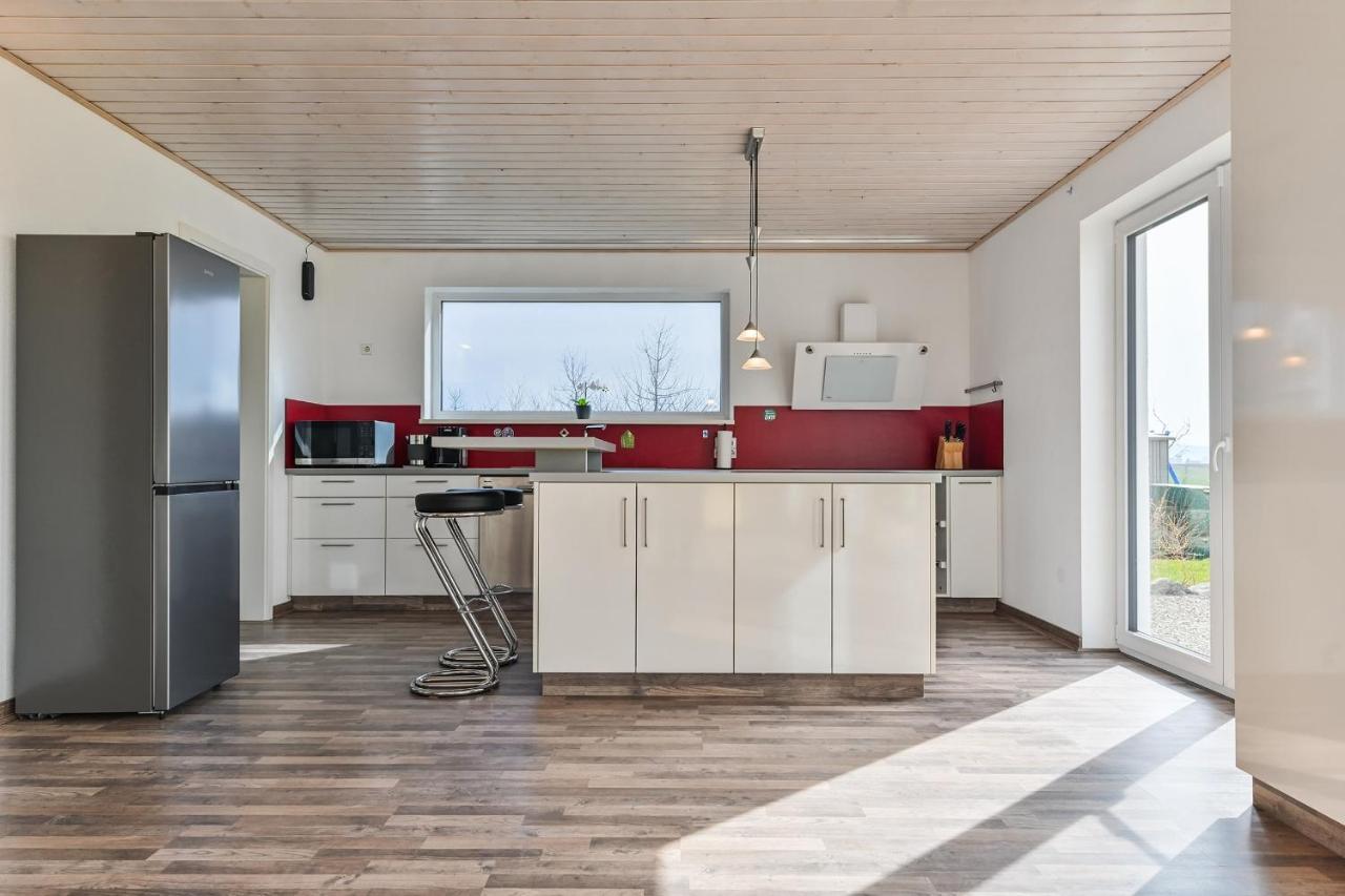 Ruhige Ferienwohnung Mit Panoramablick Ingoldingen Luaran gambar
