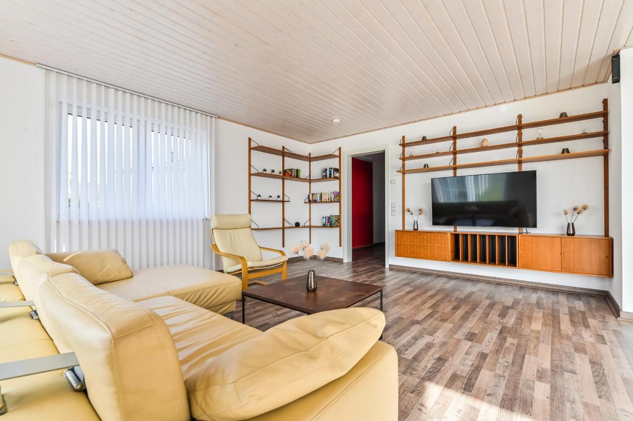 Ruhige Ferienwohnung Mit Panoramablick Ingoldingen Luaran gambar