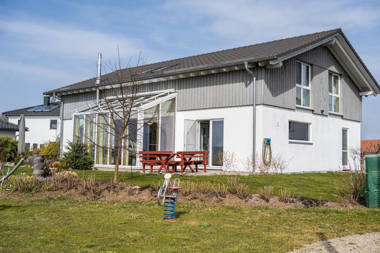 Ruhige Ferienwohnung Mit Panoramablick Ingoldingen Luaran gambar
