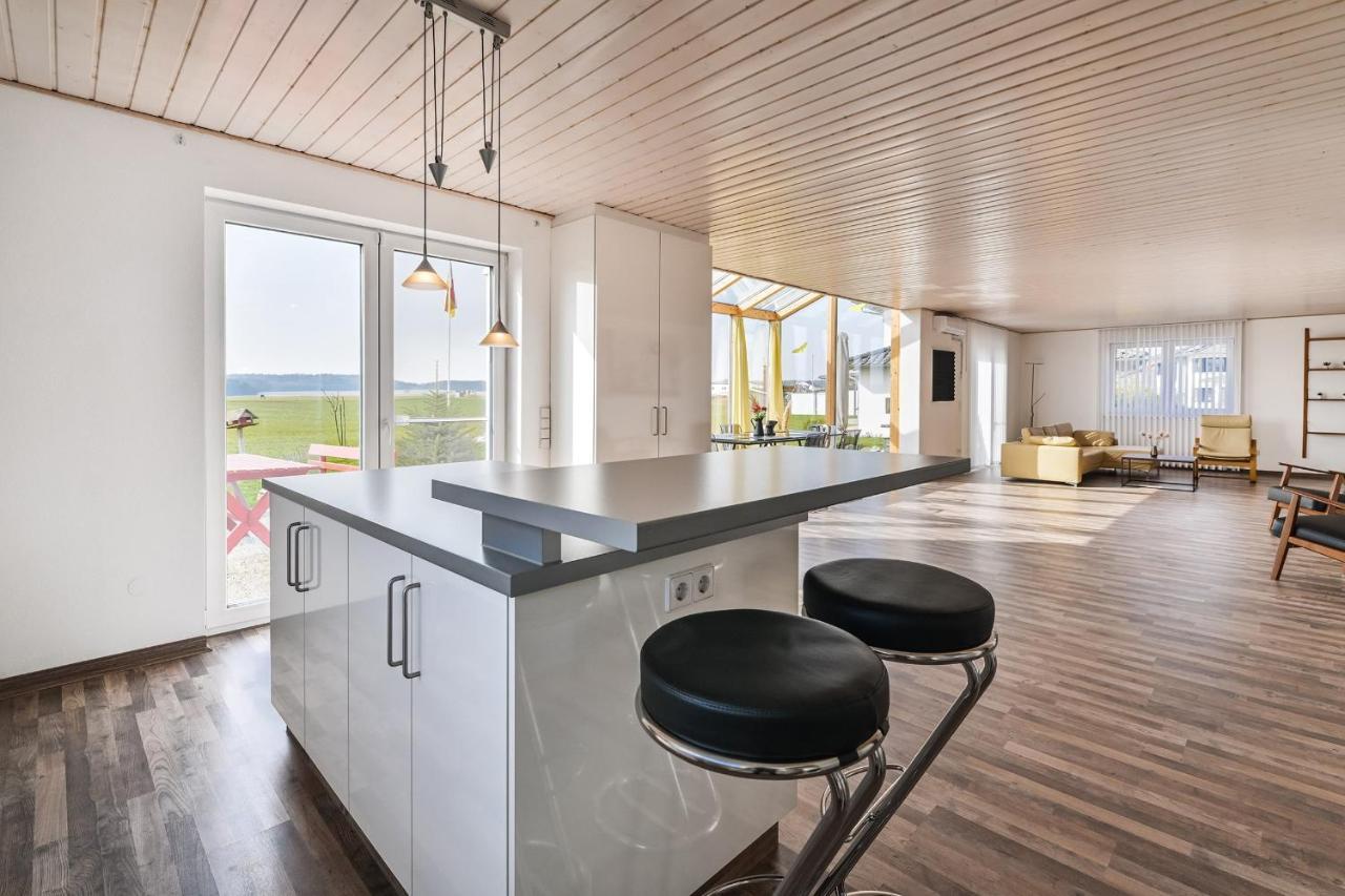 Ruhige Ferienwohnung Mit Panoramablick Ingoldingen Luaran gambar