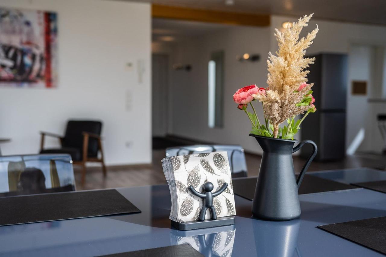 Ruhige Ferienwohnung Mit Panoramablick Ingoldingen Luaran gambar