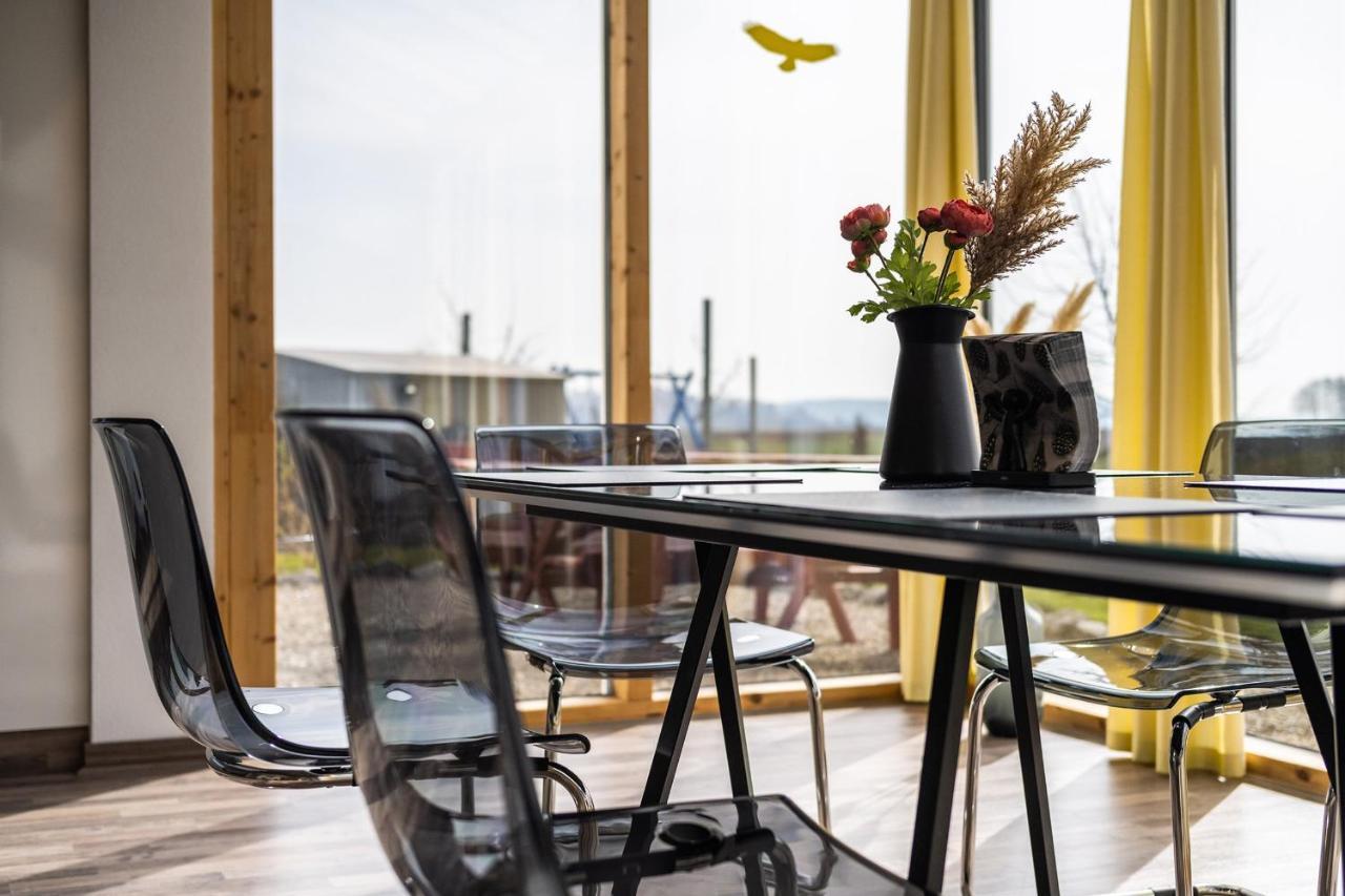 Ruhige Ferienwohnung Mit Panoramablick Ingoldingen Luaran gambar
