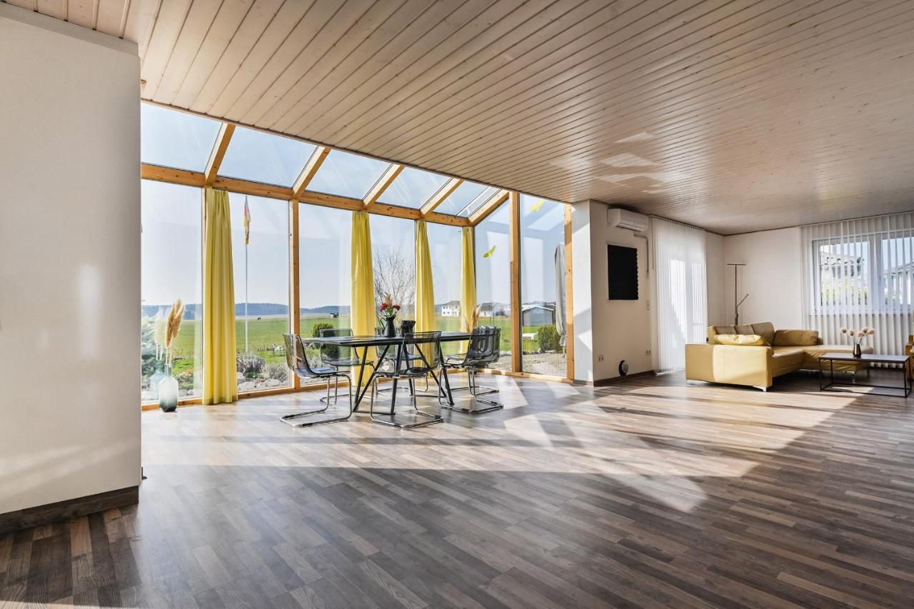 Ruhige Ferienwohnung Mit Panoramablick Ingoldingen Luaran gambar