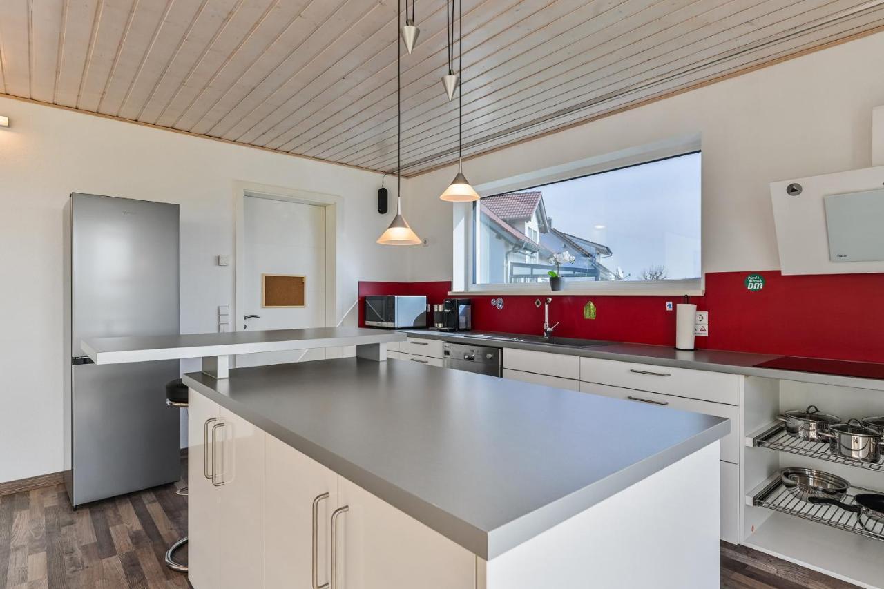 Ruhige Ferienwohnung Mit Panoramablick Ingoldingen Luaran gambar