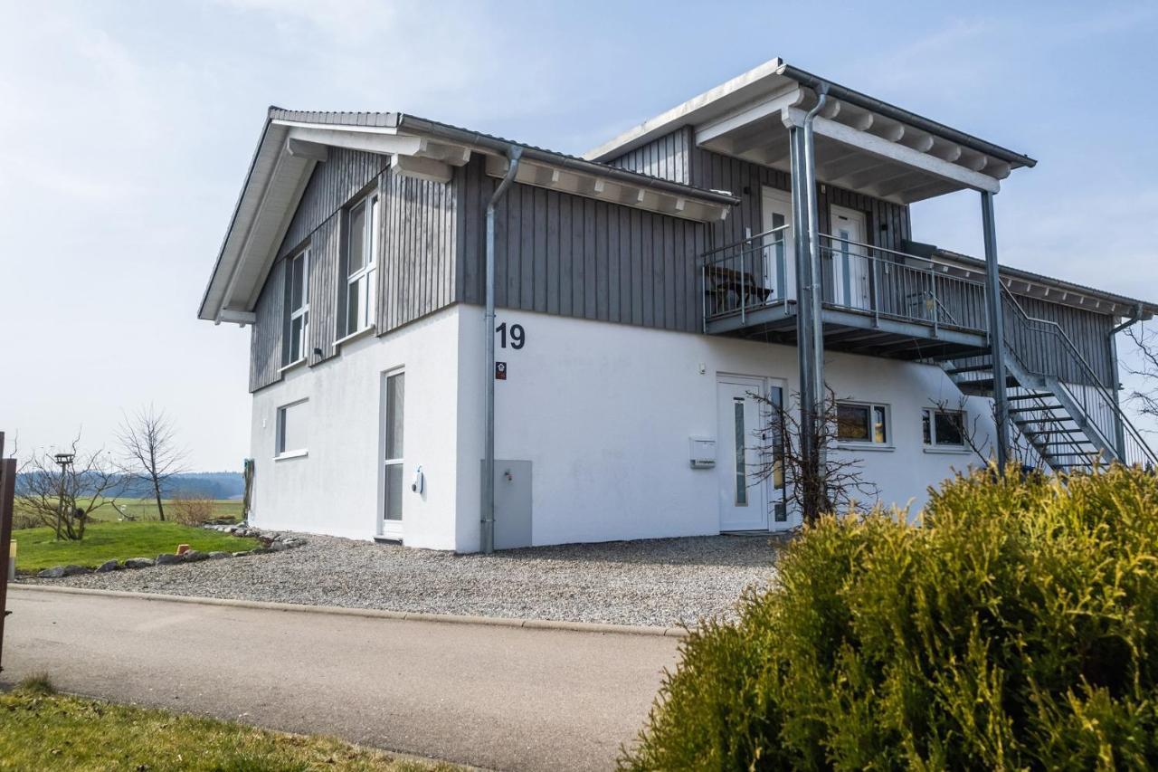 Ruhige Ferienwohnung Mit Panoramablick Ingoldingen Luaran gambar