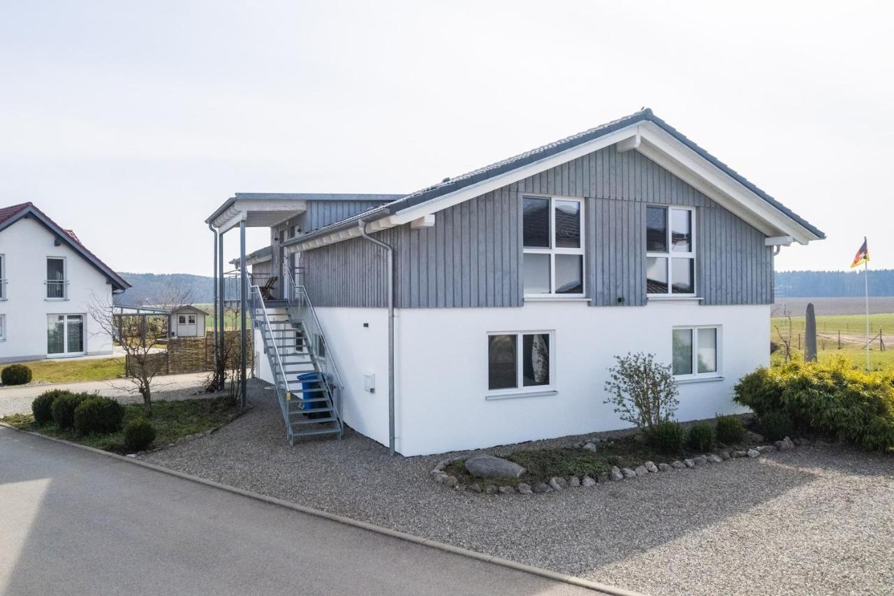 Ruhige Ferienwohnung Mit Panoramablick Ingoldingen Luaran gambar