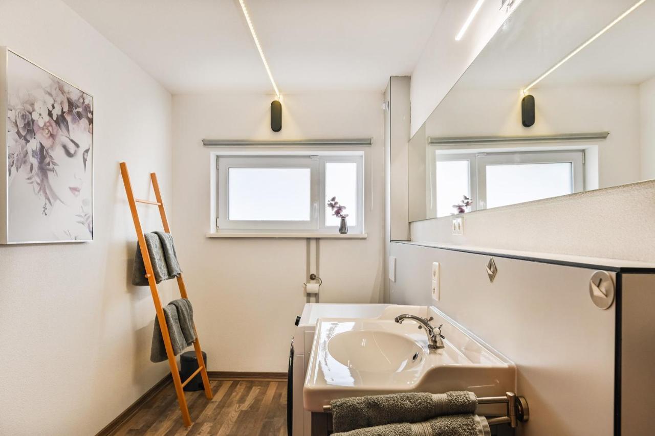 Ruhige Ferienwohnung Mit Panoramablick Ingoldingen Luaran gambar