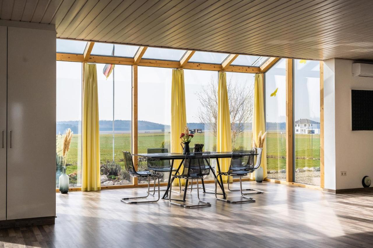 Ruhige Ferienwohnung Mit Panoramablick Ingoldingen Luaran gambar